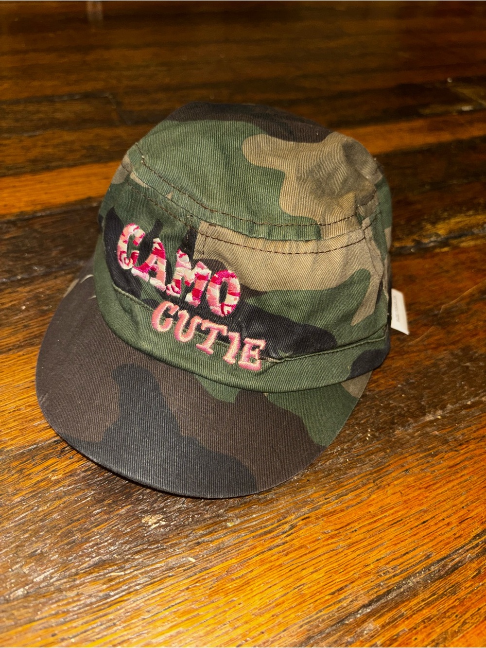 Y2K Paramount Outdoors Camo Cutie Army Cadet Style Hat Cap TODDLER Size